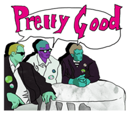 Strangers of "Bop Night" sticker #7409685