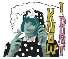 Strangers of "Bop Night" sticker #7409700