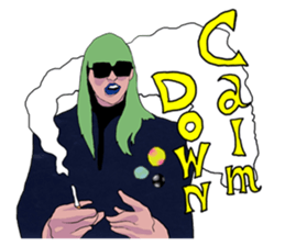 Strangers of "Bop Night" sticker #7409704