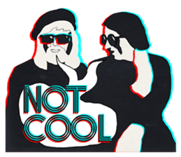 Strangers of "Bop Night" sticker #7409706