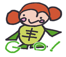 Sarugame-san for Housewife sticker #7409916