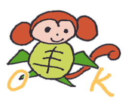 Sarugame-san for Housewife sticker #7409918