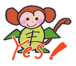 Sarugame-san for Housewife sticker #7409919