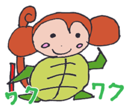 Sarugame-san for Housewife sticker #7409929