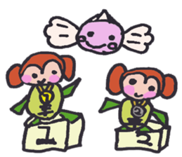 Sarugame-san for Housewife sticker #7409951