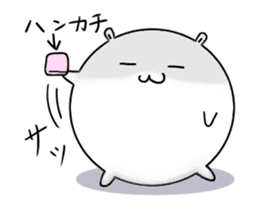 Round squirrel sticker #7410137