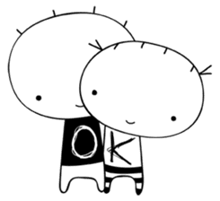 WeirdoBoy & FreakyGal sticker #7410954