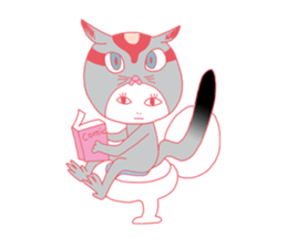 Dofens / Colorfull girls sticker #7412072