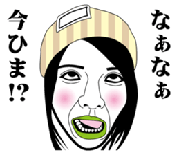 Strange face all stars 12. sticker #7412250