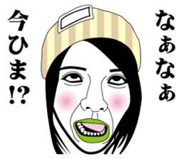 Strange face all stars 12. sticker #7412250