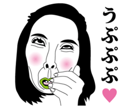 Strange face all stars 12. sticker #7412260