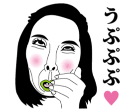 Strange face all stars 12. sticker #7412260