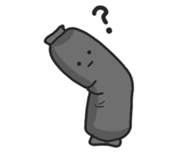 Underleg pillow & his bed friends sticker #7412368