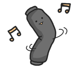 Underleg pillow & his bed friends sticker #7412377