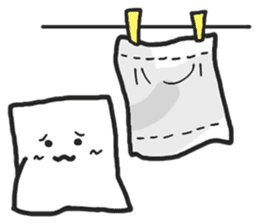 Underleg pillow & his bed friends sticker #7412395