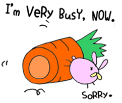 Round Bunny : ENGLISH Ver. Part 2 sticker #7412438