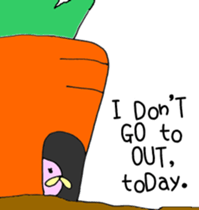 Round Bunny : ENGLISH Ver. Part 2 sticker #7412451