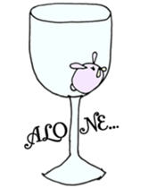 Round Bunny : ENGLISH Ver. Part 2 sticker #7412454