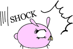 Round Bunny : ENGLISH Ver. Part 2 sticker #7412467