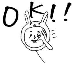 Usao-kun(Chinese) sticker #7412653