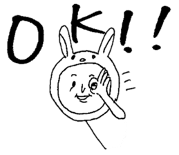 Usao-kun(Chinese) sticker #7412653