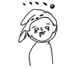 Usao-kun(Chinese) sticker #7412663