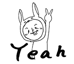 Usao-kun(Chinese) sticker #7412667