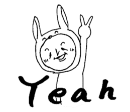 Usao-kun(Chinese) sticker #7412667