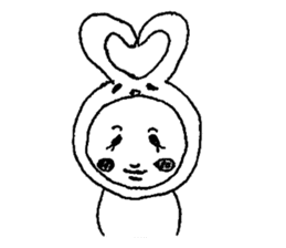 Usao-kun(Chinese) sticker #7412671