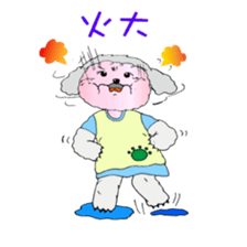 Orange Lady's life attitudes. sticker #7413052