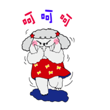 Orange Lady's life attitudes. sticker #7413055