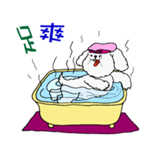 Orange Lady's life attitudes. sticker #7413058