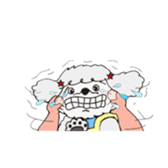 Orange Lady's life attitudes. sticker #7413072