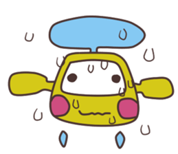 The robot who calls Robot sticker #7413253