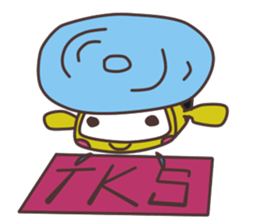 The robot who calls Robot sticker #7413254