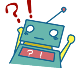 The robot who calls Robot sticker #7413256