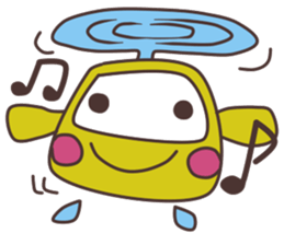 The robot who calls Robot sticker #7413264