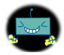 The robot who calls Robot sticker #7413275