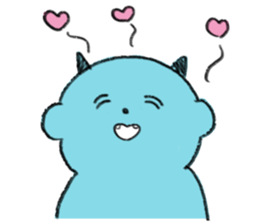 aoi oni sticker #7413446