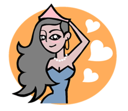 Beauty Queen sticker #7413596
