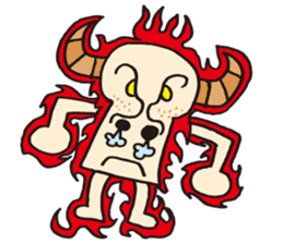 Toast Man sticker #7413772