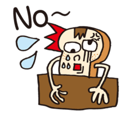 Toast Man sticker #7413773