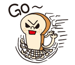 Toast Man sticker #7413774