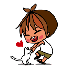 Little BamBooyie's childish living sticker #7414807