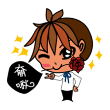 Little BamBooyie's childish living sticker #7414827