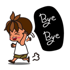 Little BamBooyie's childish living sticker #7414829