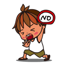 Little BamBooyie's childish living sticker #7414833