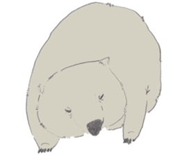 wooooooooombat sticker #7415374