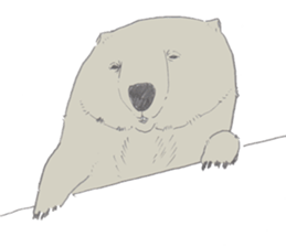 wooooooooombat sticker #7415377