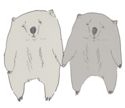 wooooooooombat sticker #7415388